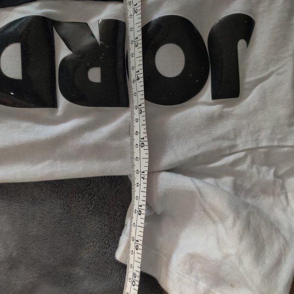 Nike Air Jordan 11 shirt Air Jordan 1 1 Legacy "72-10" Men's T-Shirt Black-White - Picture 5 of 7